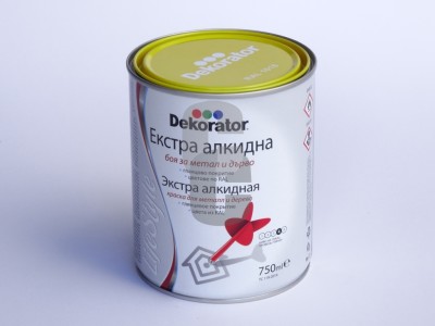 Блажна боя алкидна - Жълта - Мегахим ББА